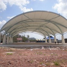 Vehicle Parking Shelter Structure